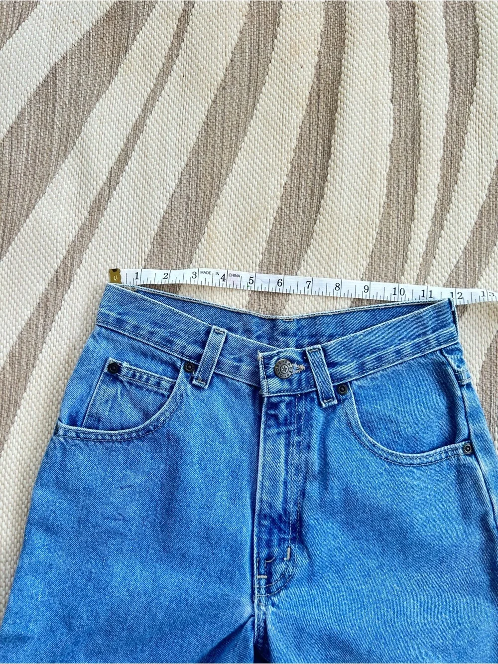 Vintage Faded Glory Denim Long Jorts - Women’s size 00 or 23’